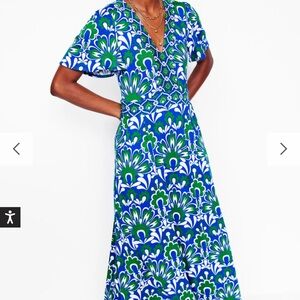 Boden Ellie Flutter Tea Dress 12